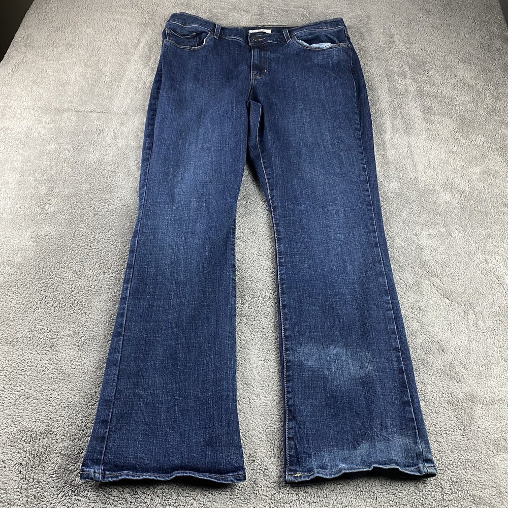 Levis Classic Bootcut Jeans‎ Womens 14 Blue Medium Wash Mid Rise Denim